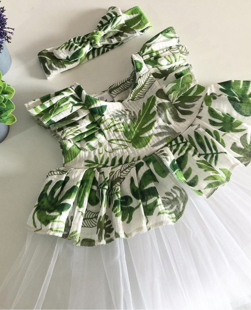 Vestidos de diario para niñas estampado floral