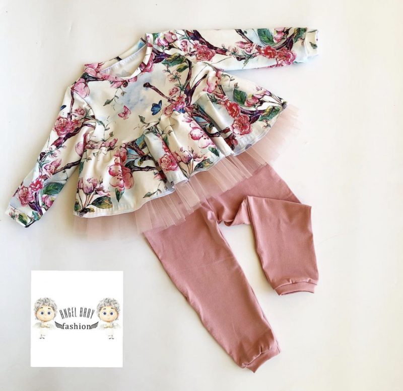 Conjuntos de ropa con estampado sakura